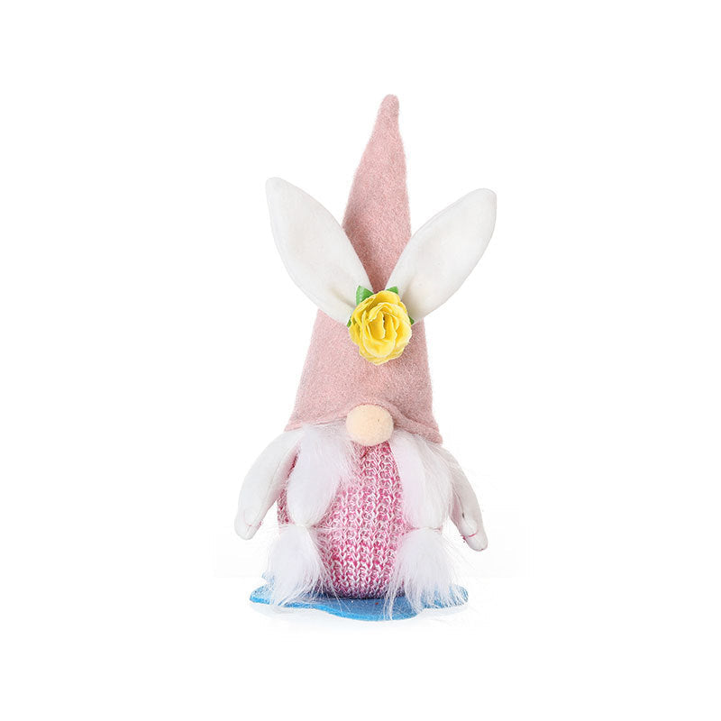 Illuminated Easter Bunny Gnome Décor Set of 2 Lights