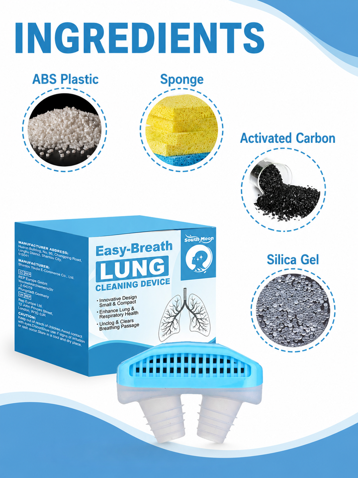 Lung Cleansing Device — Clearer Breathing & Immediate Relief