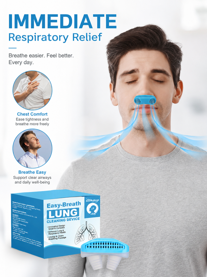 Lung Cleansing Device — Clearer Breathing & Immediate Relief