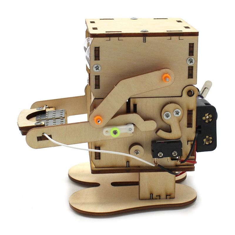 DIY Coin-Eating Robot Toy for Hands-On STEM Learning