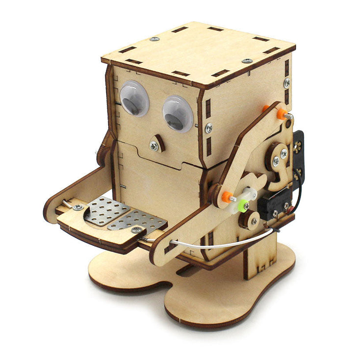DIY Coin-Eating Robot Toy for Hands-On STEM Learning