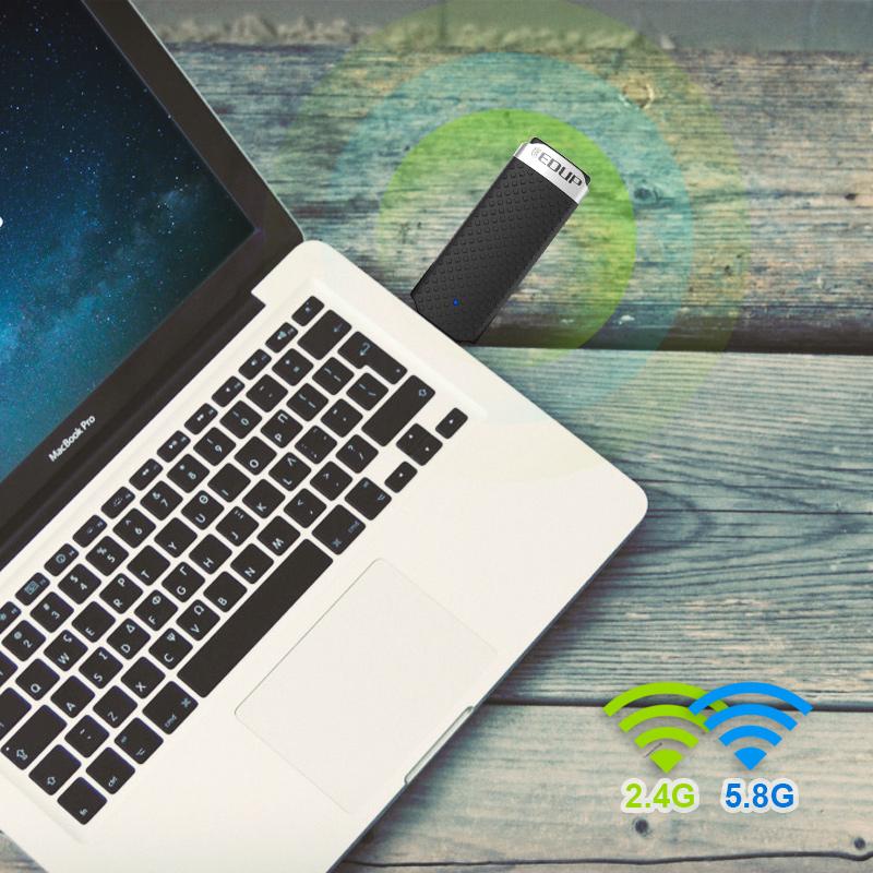 USB 3.0 Wi-Fi Adapter 1200Mbps Dual Band for PC & Mac