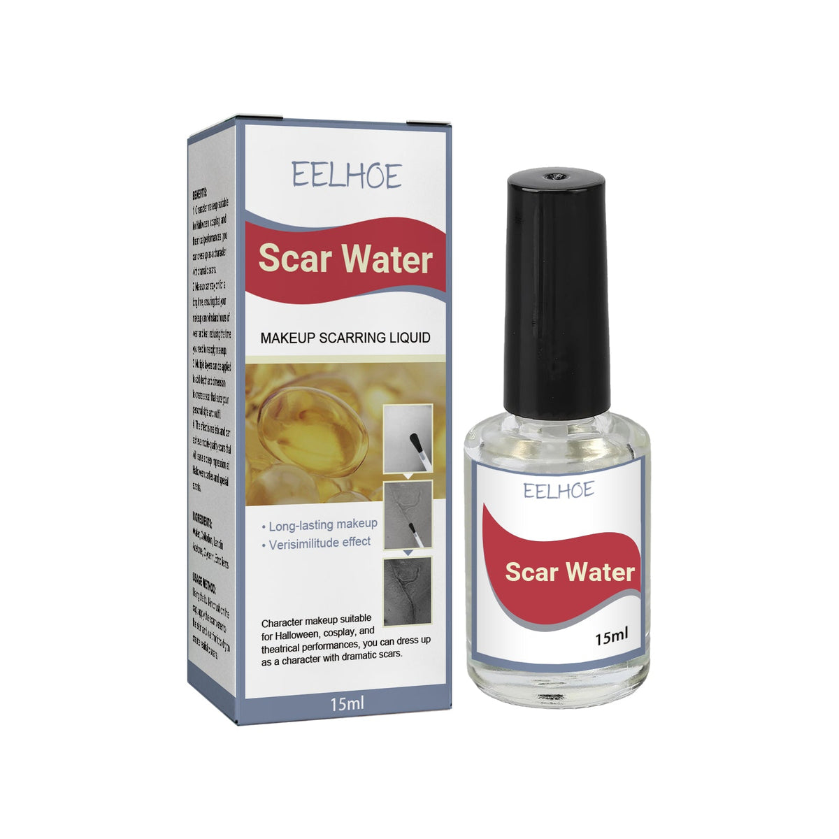 Halloween Scar Lotion for Realistic Wound Makeup Effects