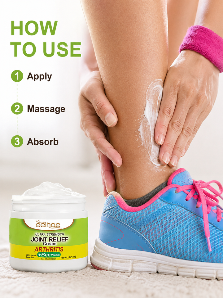 Joint Relief Cream with Bee Venom — Targeted Inflammation