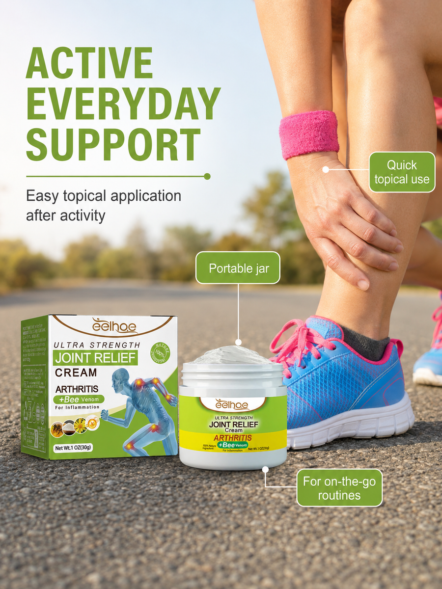 Joint Relief Cream with Bee Venom — Targeted Inflammation