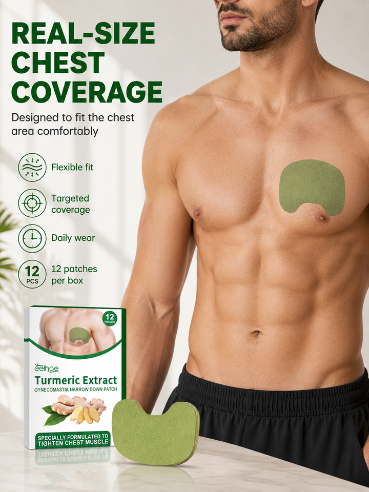 Chest Firming Patch for Men — Tighten Sagging Skin Naturally
