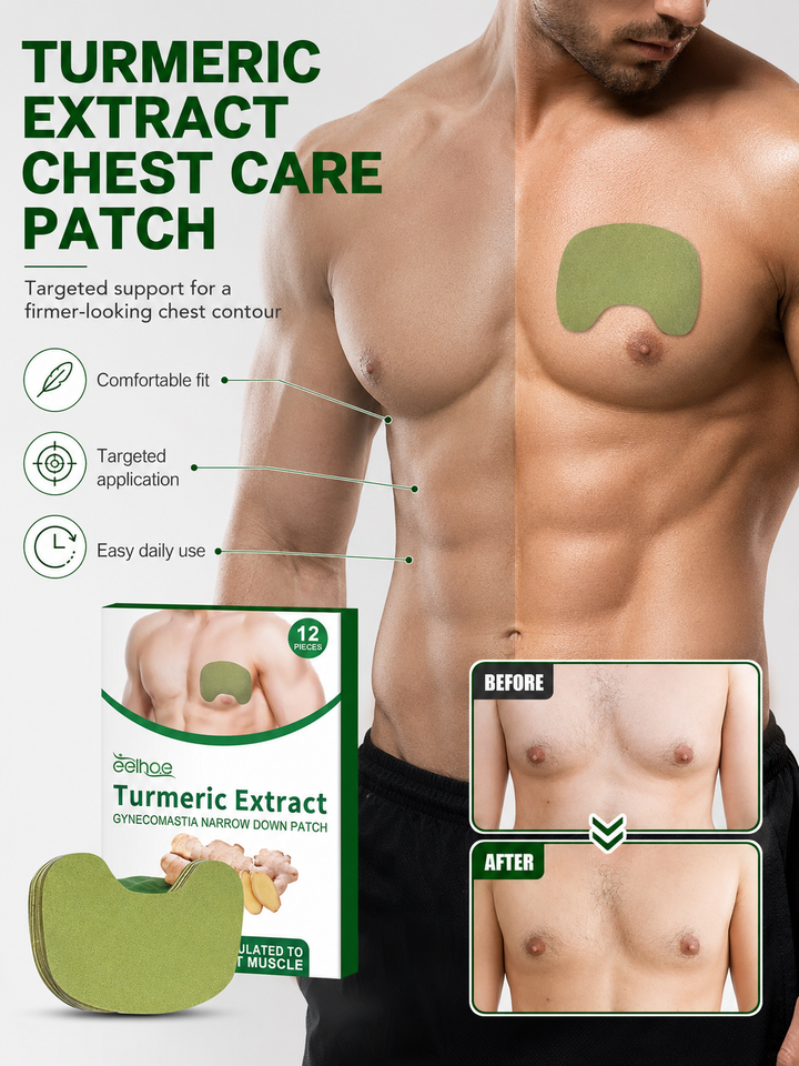 Chest Firming Patch for Men — Tighten Sagging Skin Naturally