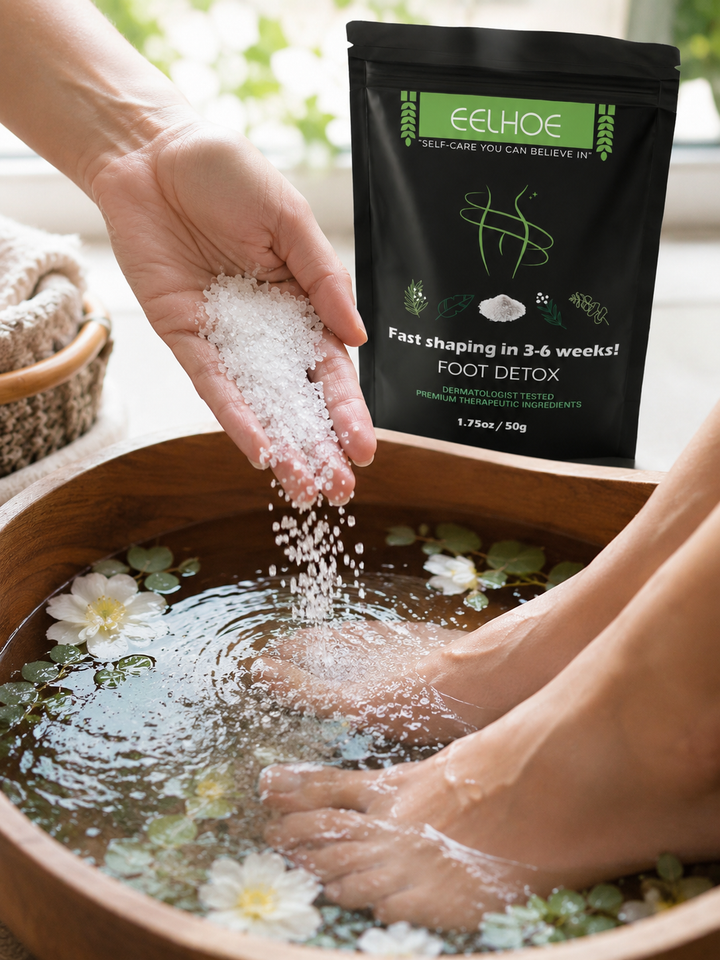 Foot Bath Salts for Body Sculpting — Visible Shaping in 3-6 Weeks