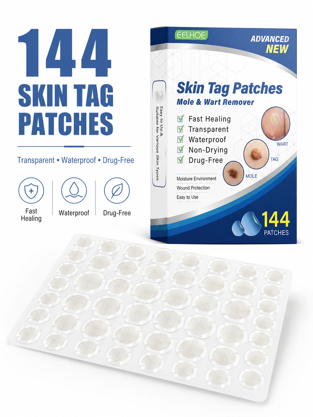 EELHOE Daily Skin Care Patches