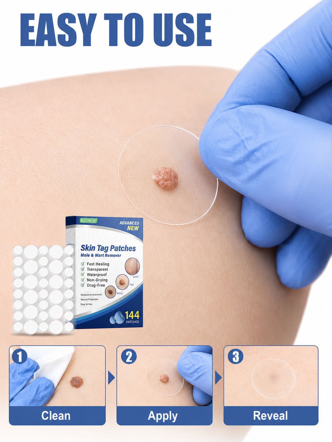 EELHOE Daily Skin Care Patches