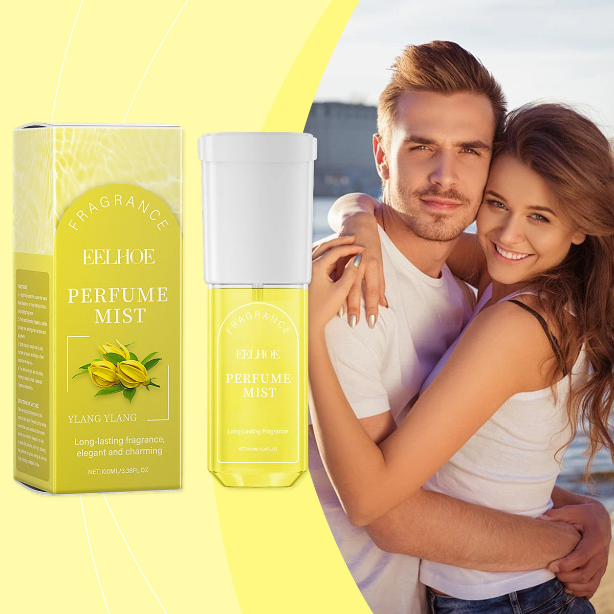 Ylang Ylang Body Mist for Light, Lasting Fragrance