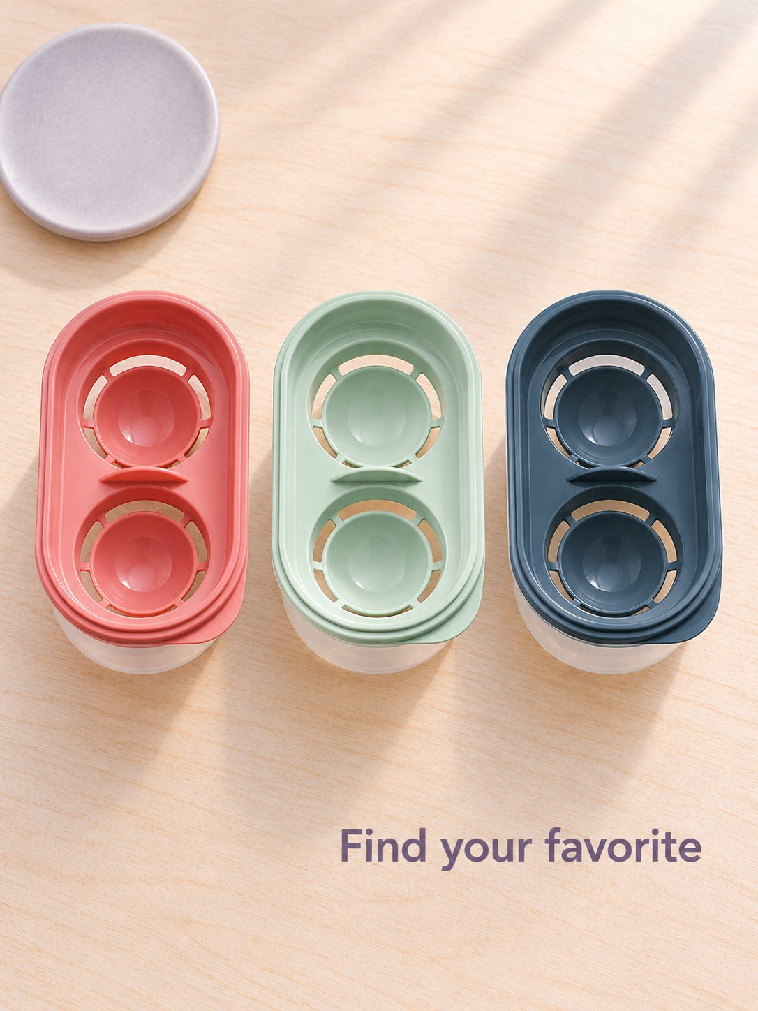 Egg Separator With Storage Box for Clean Yolk Separation