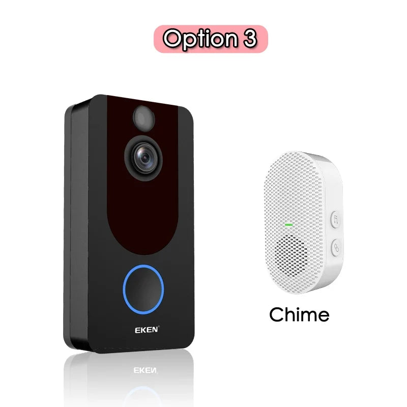 Wireless Video Doorbell Camera with 1080P Night Vision