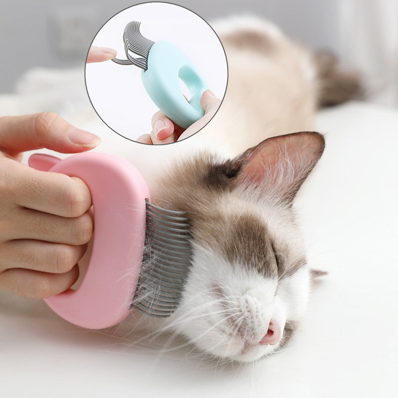 Cat Grooming Comb for Gentle Shedding & Daily Massage
