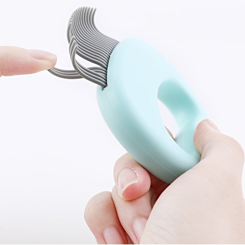 Cat Grooming Comb for Gentle Shedding & Daily Massage
