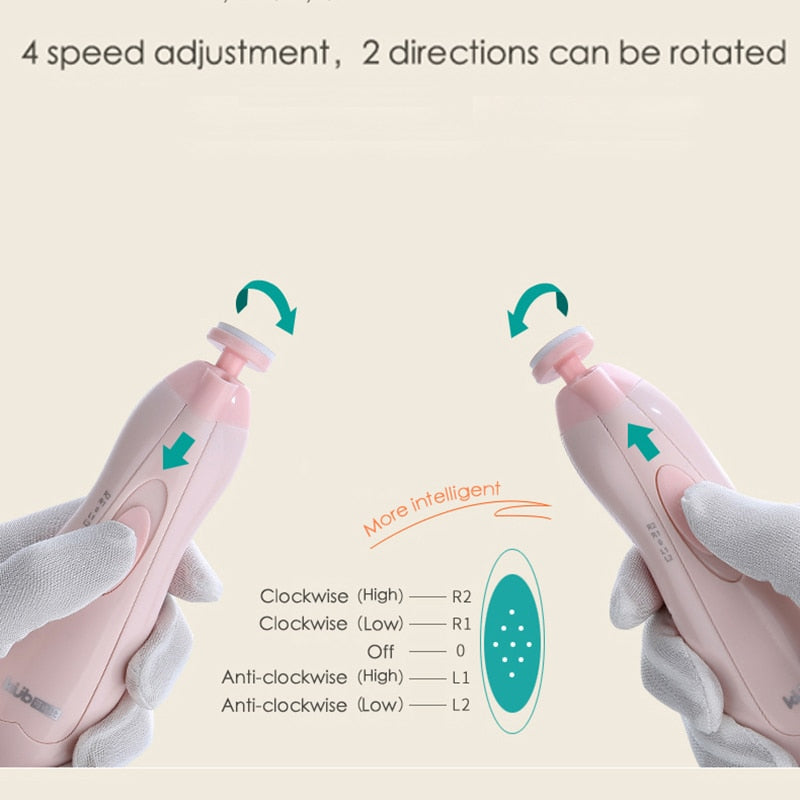 Electric Baby Nail Trimmer for Gentle, Safer Nail Care