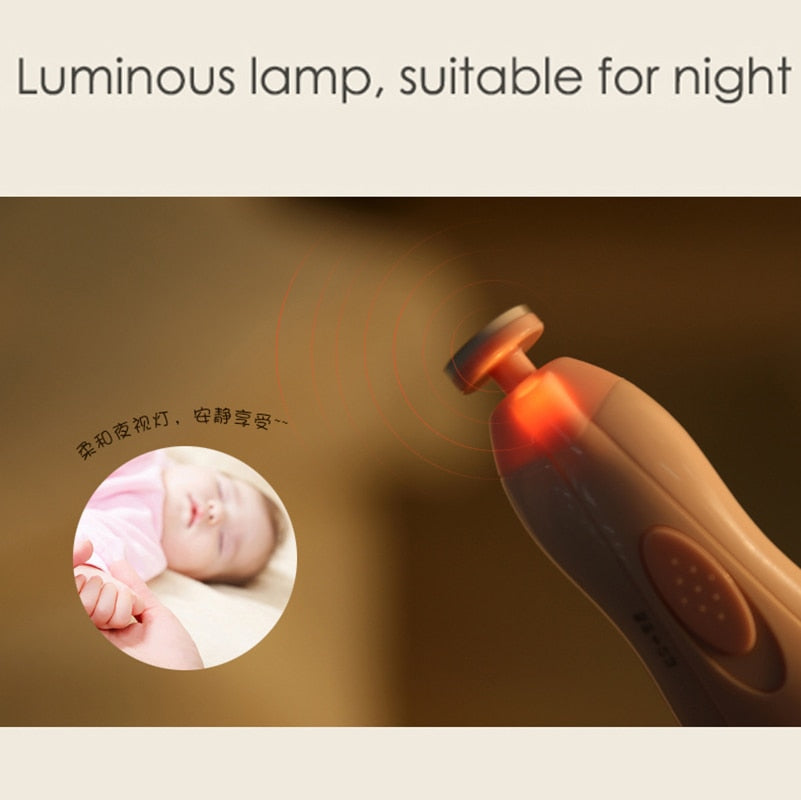 Electric Baby Nail Trimmer for Gentle, Safer Nail Care
