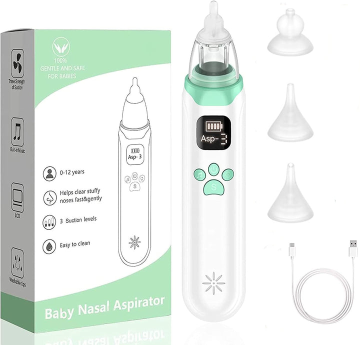 Electric Baby Nasal Aspirator for Gentle Congestion