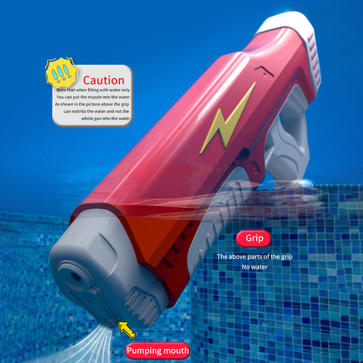 Electric Water Gun Toy With Continuous Spray Action