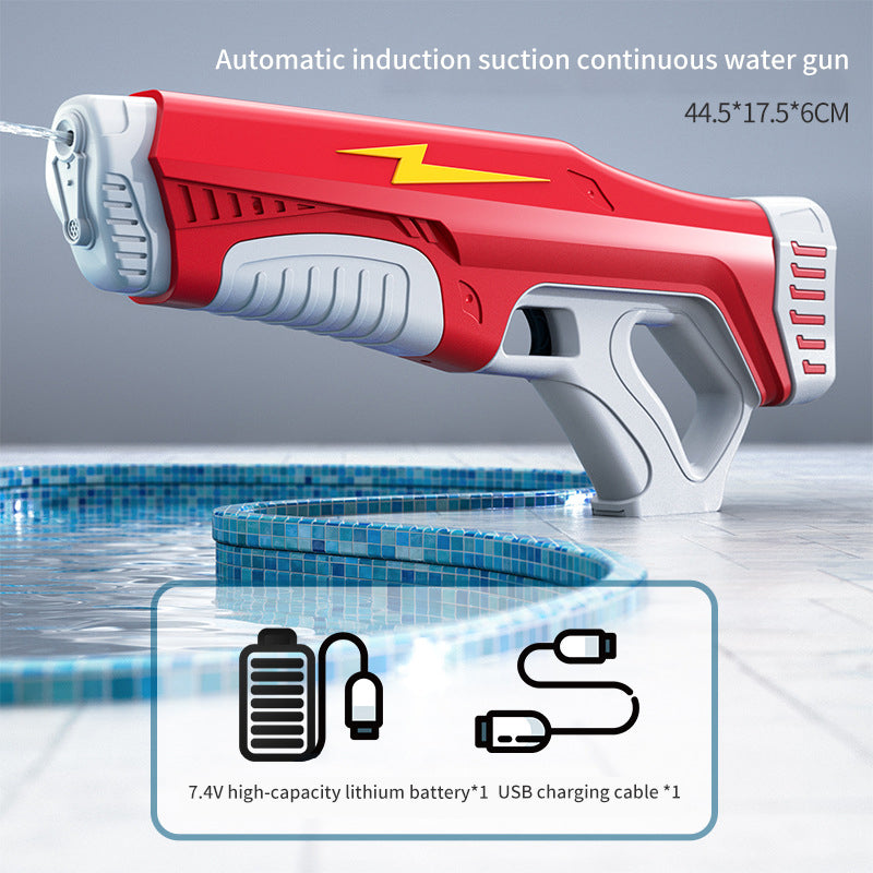 Electric Water Gun Toy With Continuous Spray Action