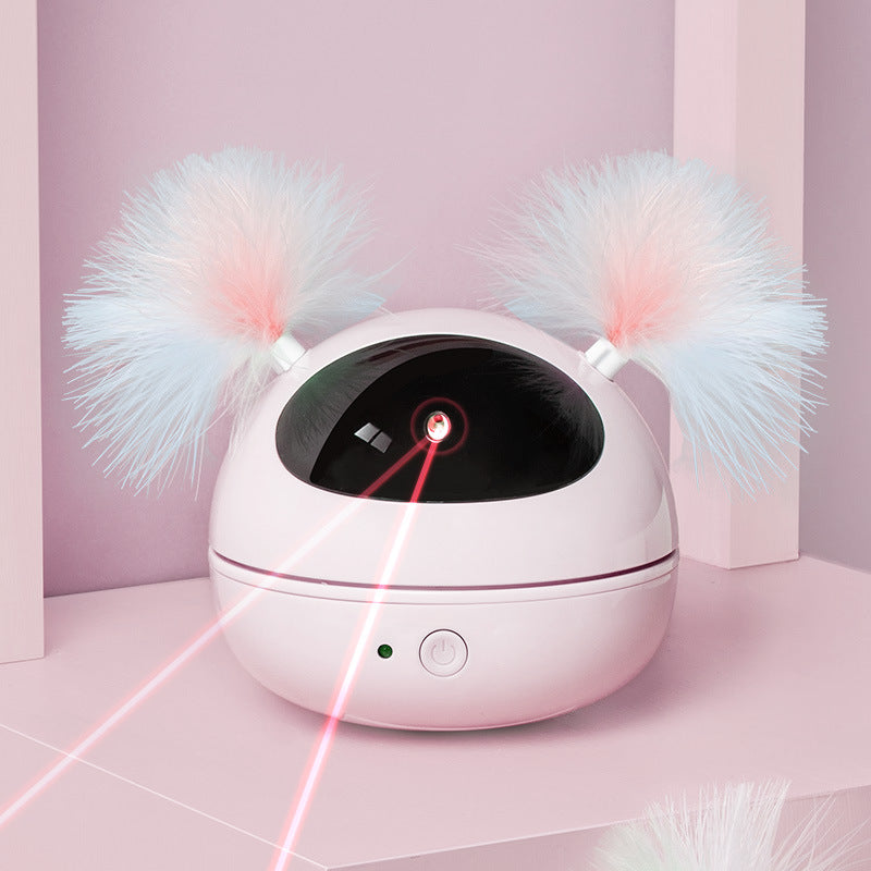 Automatic Cat Laser Toy for Hands-Free 360° Indoor Play