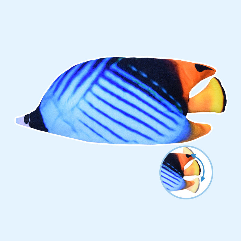 Interactive Fish Cat Toy With Jumping Motion & Catnip