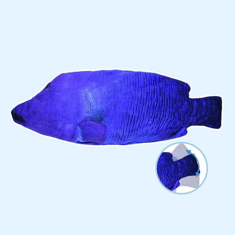 Interactive Fish Cat Toy With Jumping Motion & Catnip