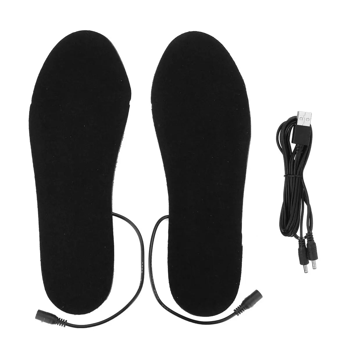 Heated Insoles for Winter with USB Power Bank Option