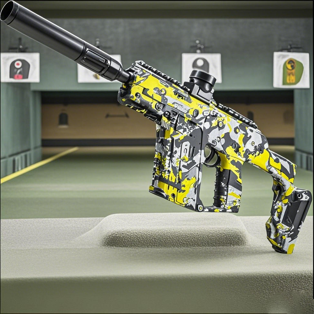 Electric Toy Blaster for Continuous-Fire Target Play