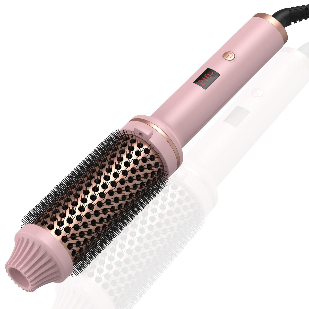 Heated Round Hair Brush for Curls, Volume & Straightening