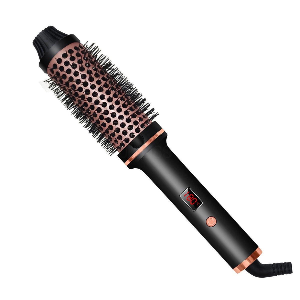 Heated Round Hair Brush for Curls, Volume & Straightening