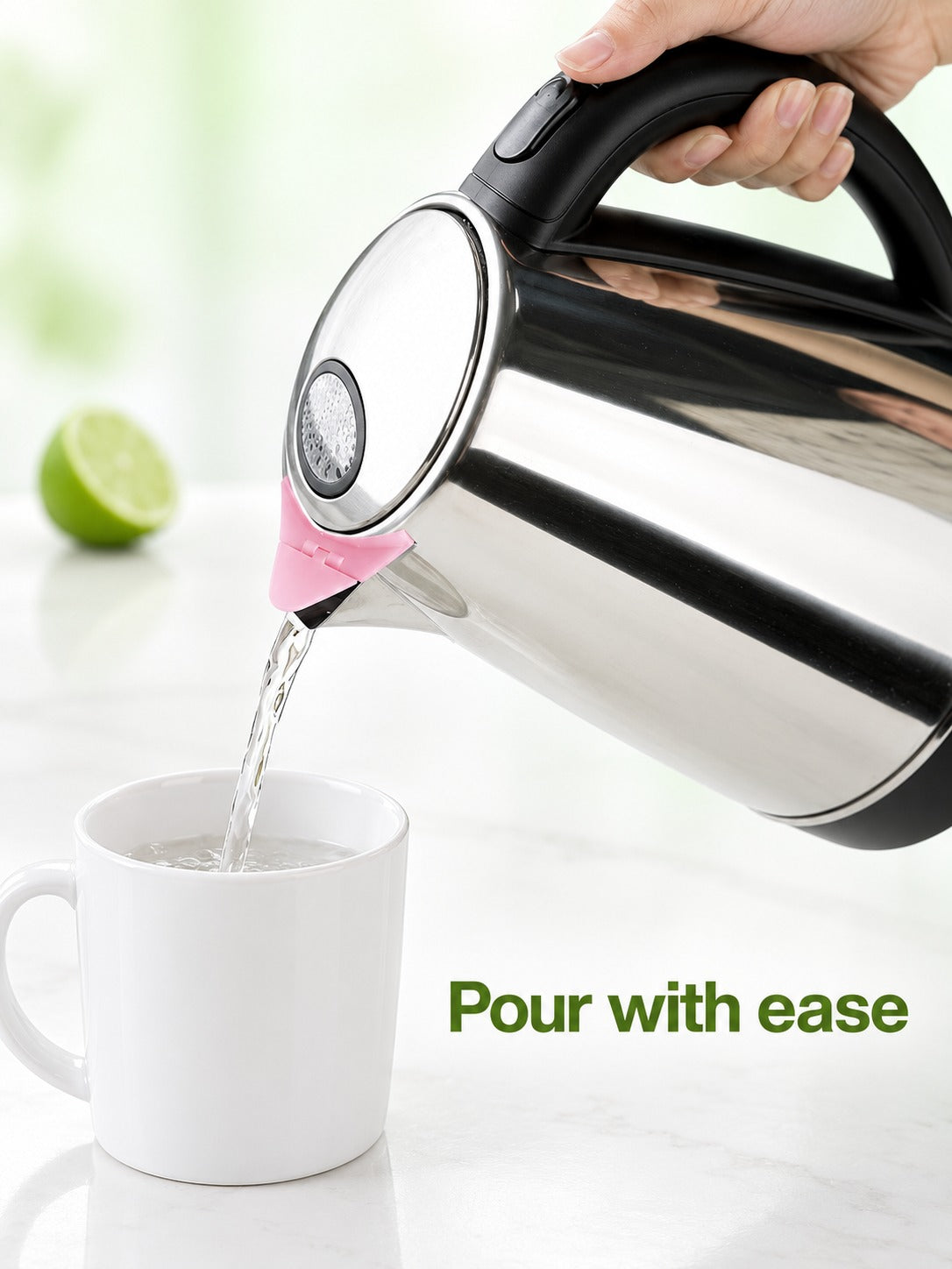 Electric Kettle Spout Cover: Dust-Proof, Splash-Proof Lid