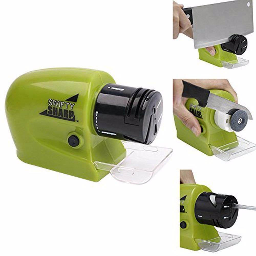 Cordless Electric Knife Sharpener for Dull Kitchen Knives