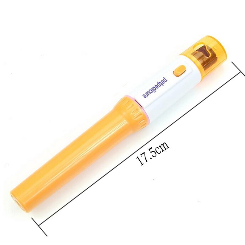 Electric Pet Nail Grinder for Dogs and Cats, Quiet Filing
