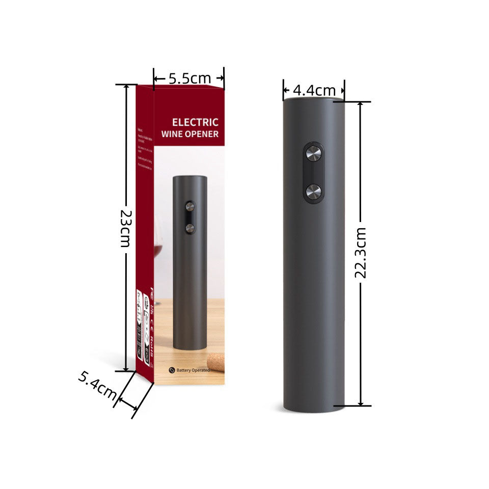 Electric Wine Bottle Opener: One-Button Cork Removal