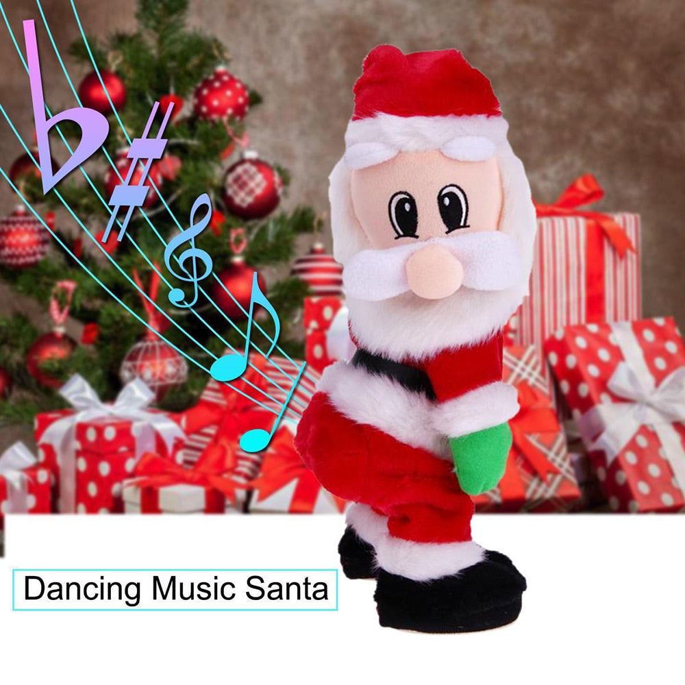 Dancing Santa Claus Musical Plush for Instant Cheer
