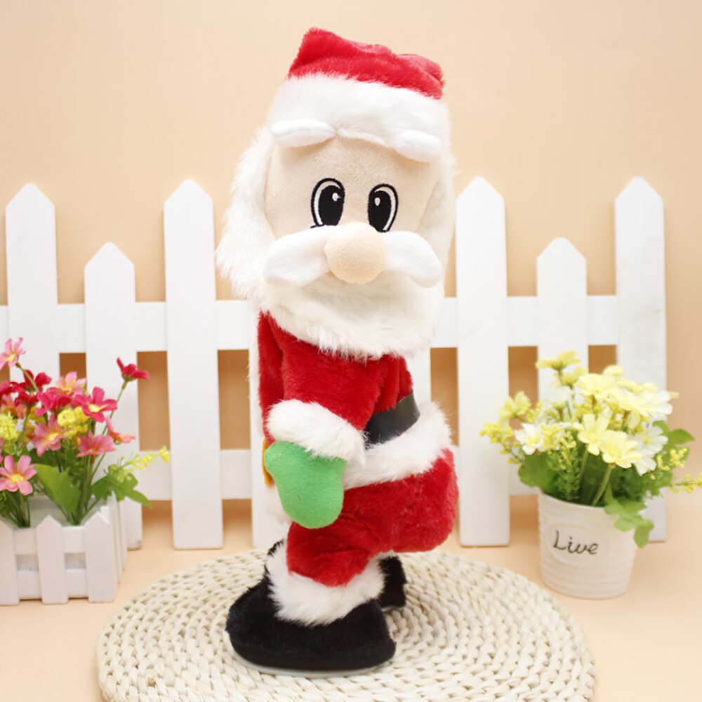 Dancing Santa Claus Musical Plush for Instant Cheer