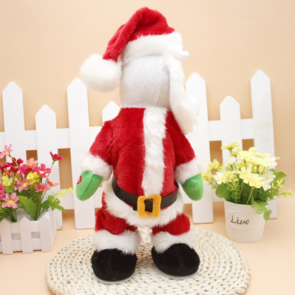 Dancing Santa Claus Musical Plush for Instant Cheer