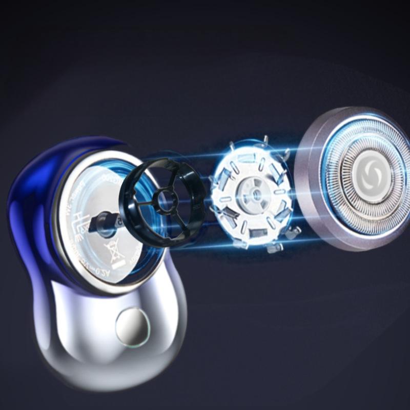 Portable Electric Shaver for Men: Quick Clean Shave