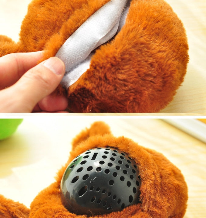 Automatic Plush Ball Dog & Cat Toy for Indoor Play