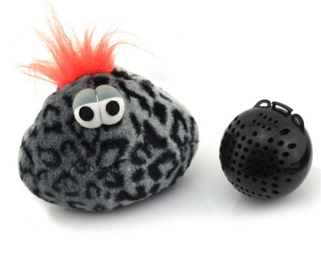 Automatic Plush Ball Dog & Cat Toy for Indoor Play