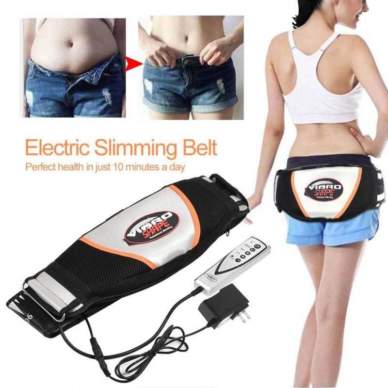 Electric Waist Massager Belt with Vibration and Heat