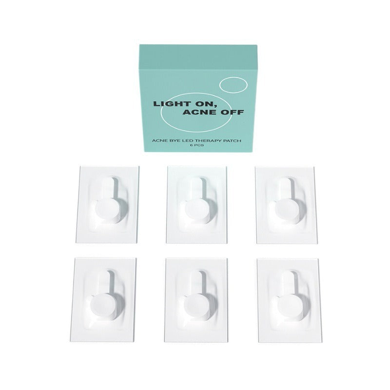 LED Acne Spot Patch with Red and Blue Light, 6 Pack