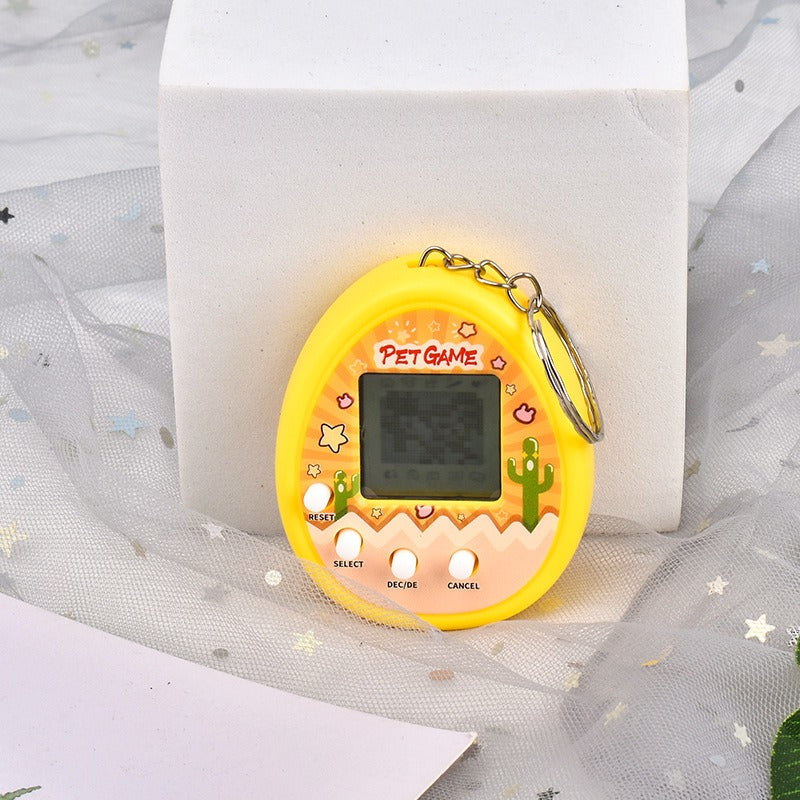 Virtual Pet Keychain Game for Travel and Waiting Fun
