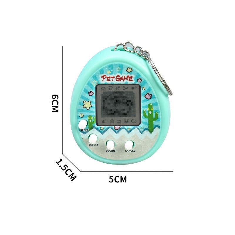 Virtual Pet Keychain Game for Travel and Waiting Fun