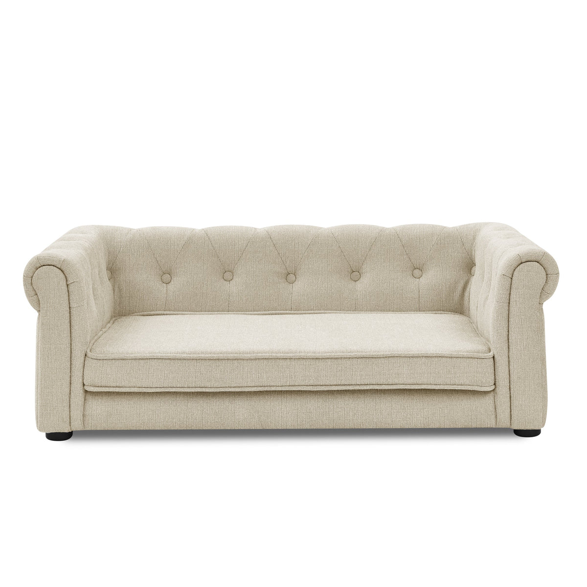 Chesterfield Elevated Dog Bed for Medium & Large Dogs