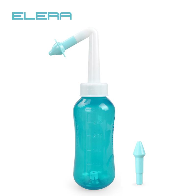 Nasal Irrigator Bottle 300ml with Angled Double Nozzle