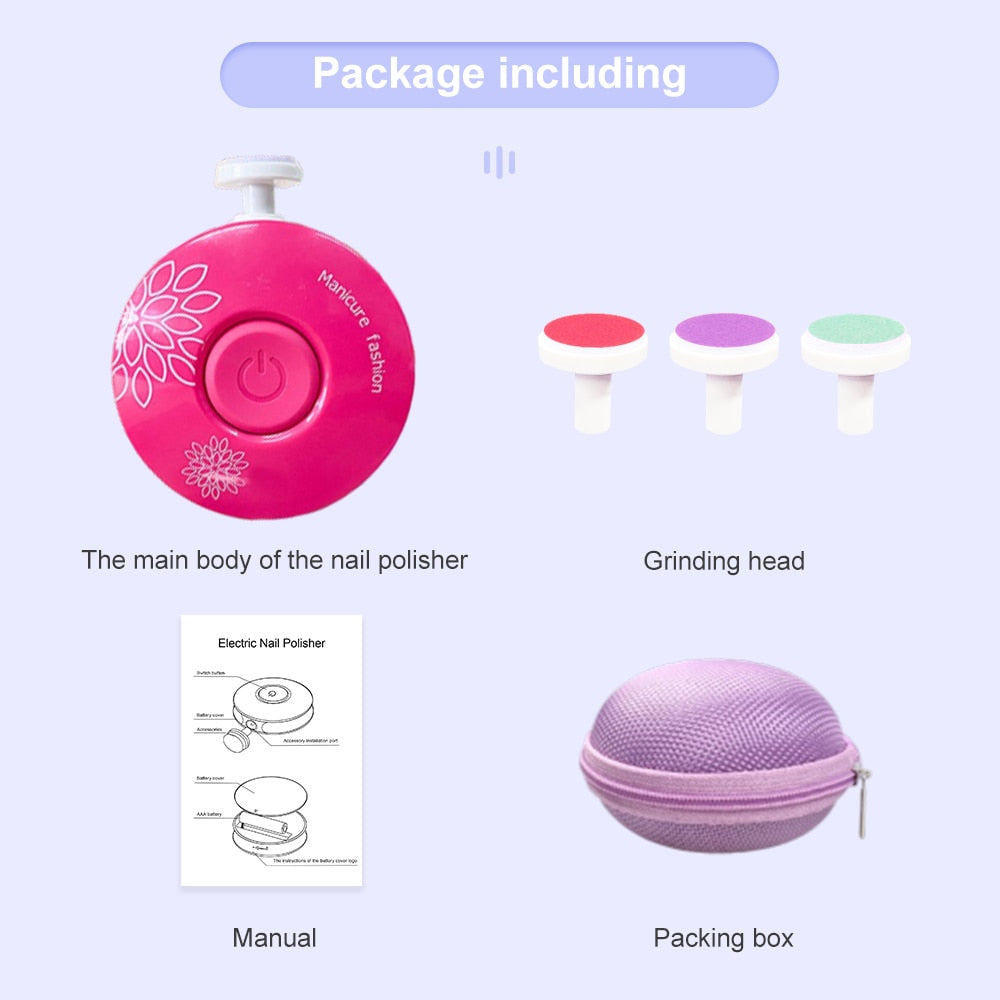 Electric Baby Nail Trimmer for Safe, Quiet Nail Care
