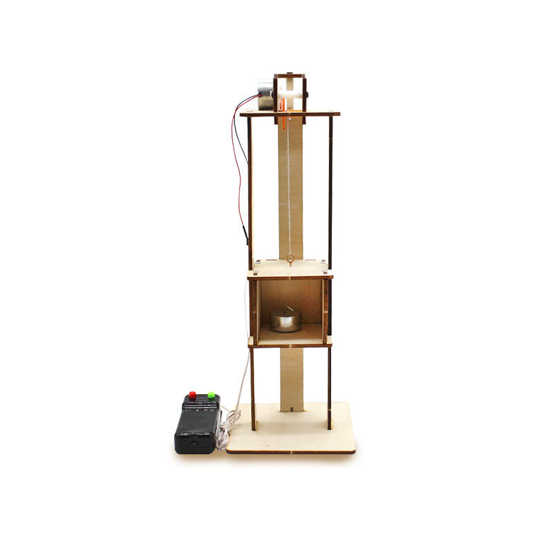 Remote Control Elevator Model Toy for STEM Learning