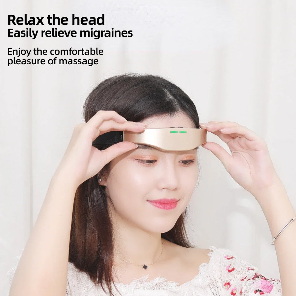 Electric Head Massager for Headache & Sleep Relief